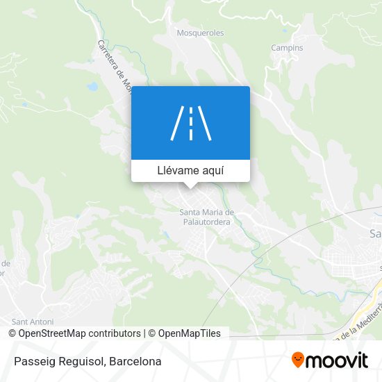 Mapa Passeig Reguisol