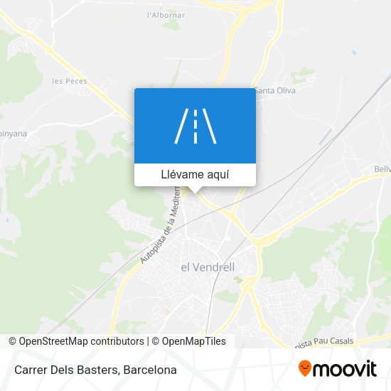 Mapa Carrer Dels Basters