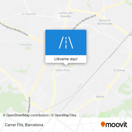 Mapa Carrer Flix