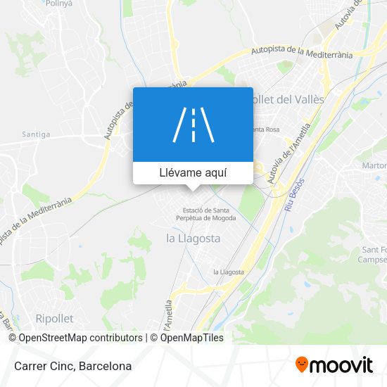 Mapa Carrer Cinc