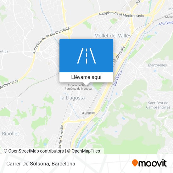 Mapa Carrer De Solsona