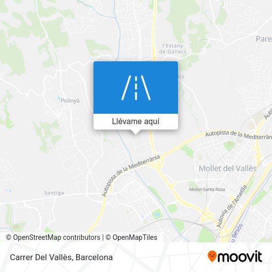 Mapa Carrer Del Vallès