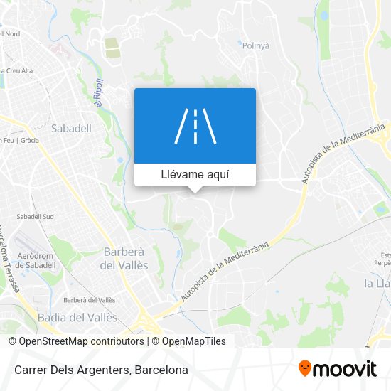 Mapa Carrer Dels Argenters