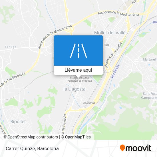 Mapa Carrer Quinze