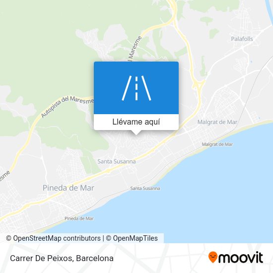 Mapa Carrer De Peixos