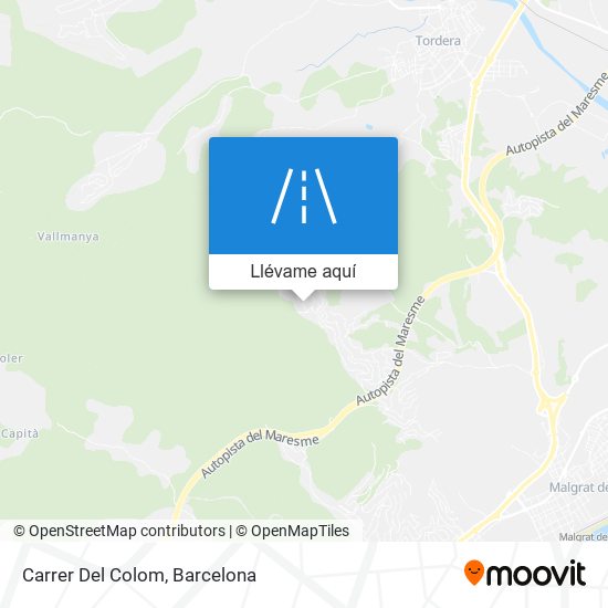 Mapa Carrer Del Colom