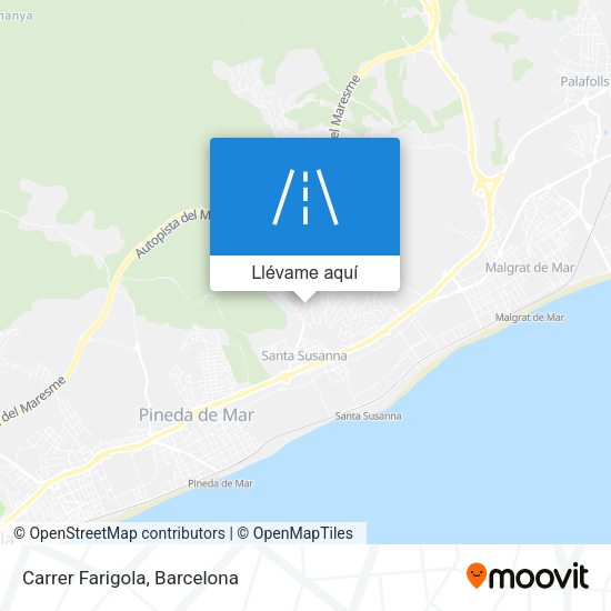 Mapa Carrer Farigola