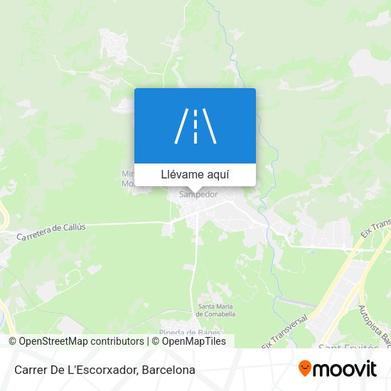 Mapa Carrer De L'Escorxador