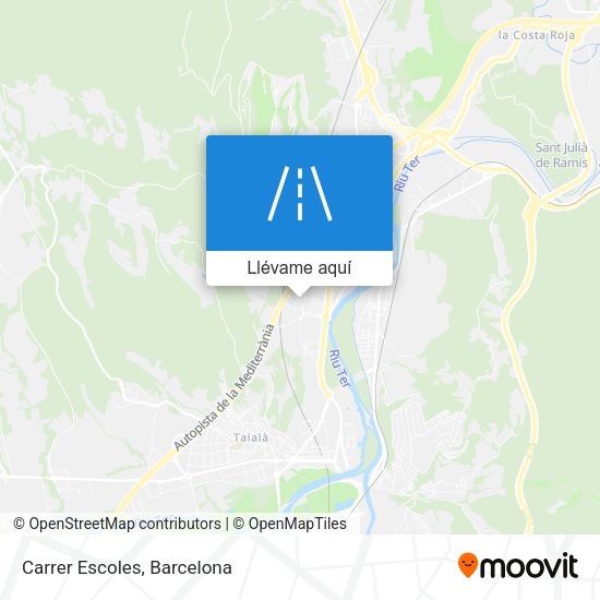 Mapa Carrer Escoles