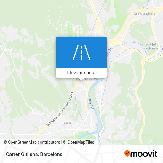 Mapa Carrer Guilana