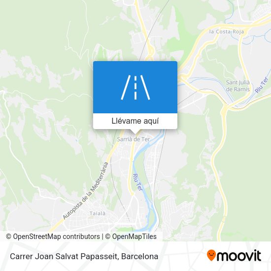 Mapa Carrer Joan Salvat Papasseit