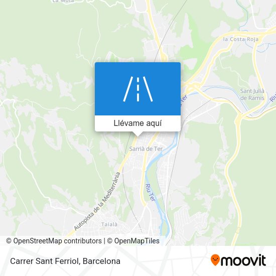 Mapa Carrer Sant Ferriol