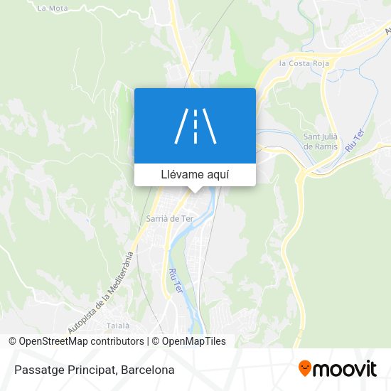 Mapa Passatge Principat