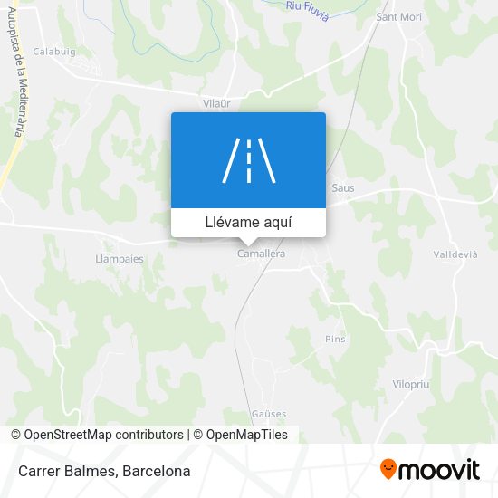Mapa Carrer Balmes