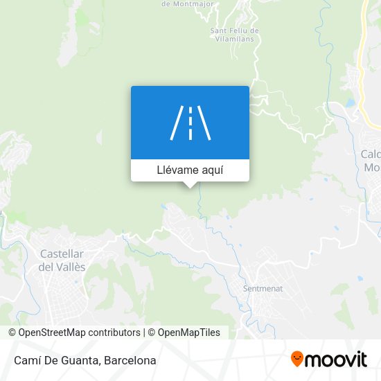Mapa Camí De Guanta