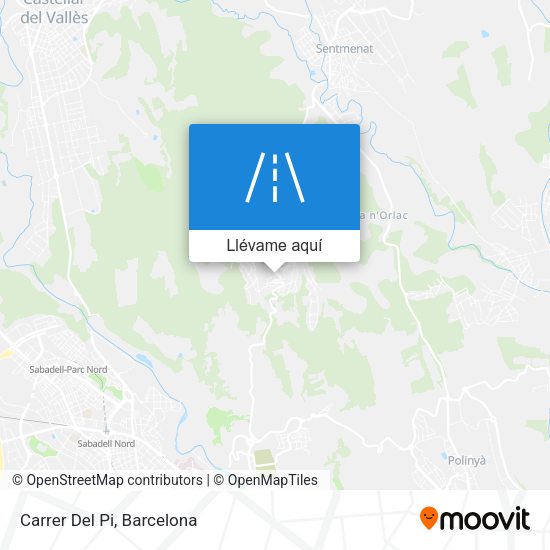 Mapa Carrer Del Pi