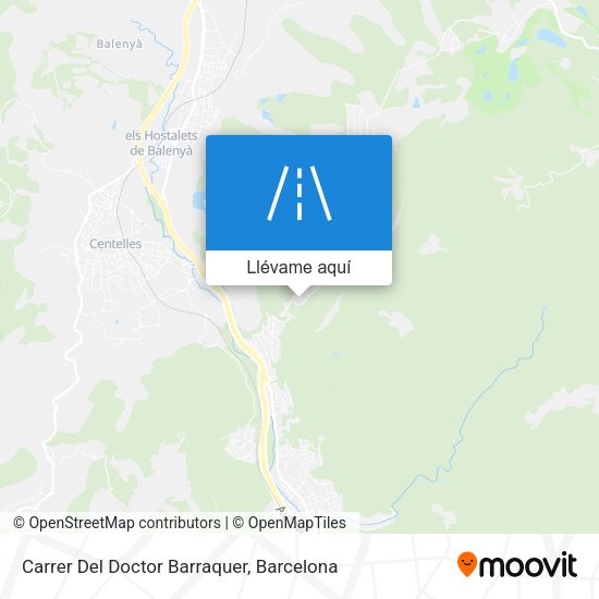 Mapa Carrer Del Doctor Barraquer