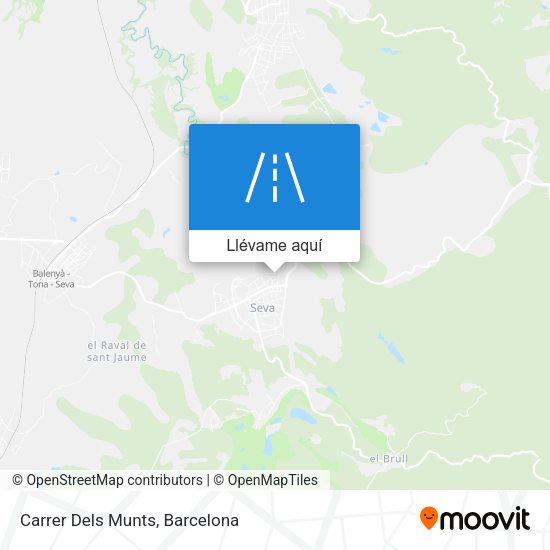 Mapa Carrer Dels Munts