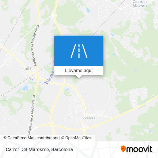 Mapa Carrer Del Maresme