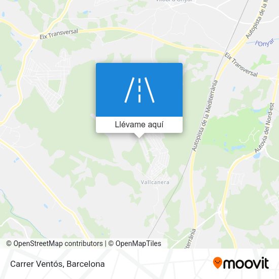 Mapa Carrer Ventós