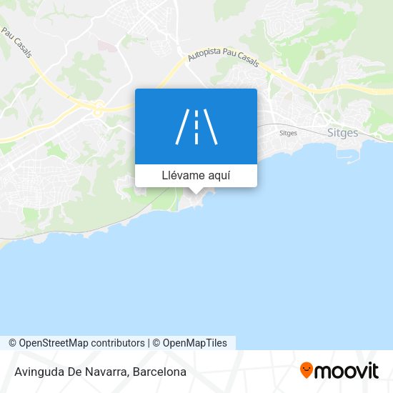 Mapa Avinguda De Navarra