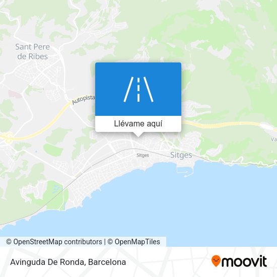 Mapa Avinguda De Ronda