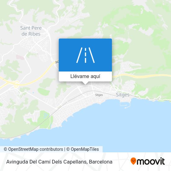 Mapa Avinguda Del Camí Dels Capellans