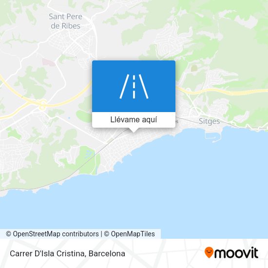 Mapa Carrer D'Isla Cristina