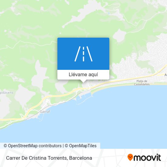 Mapa Carrer De Cristina Torrents