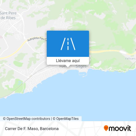Mapa Carrer De F. Maso
