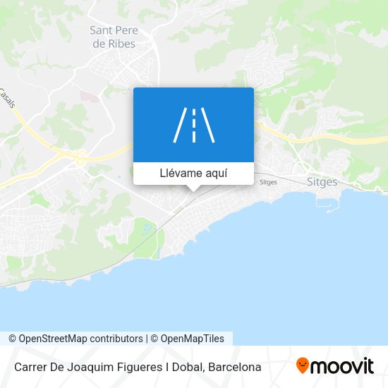 Mapa Carrer De Joaquim Figueres I Dobal