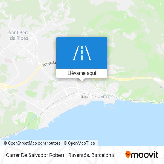 Mapa Carrer De Salvador Robert I Raventós
