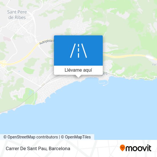 Mapa Carrer De Sant Pau