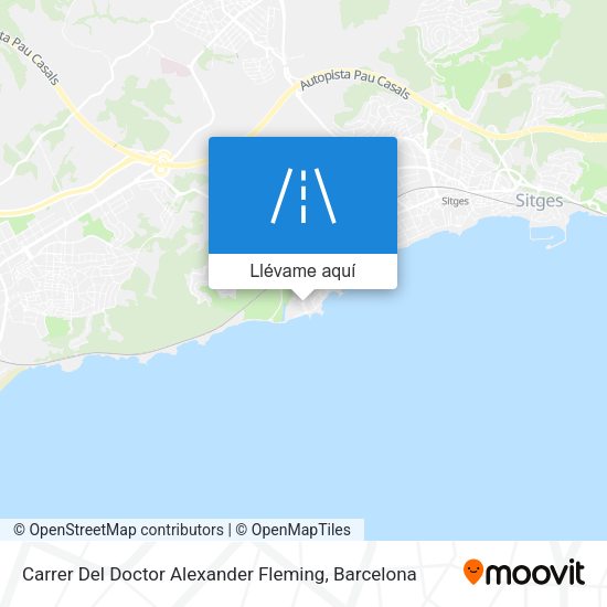 Mapa Carrer Del Doctor Alexander Fleming