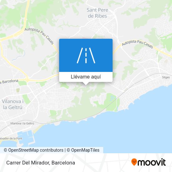 Mapa Carrer Del Mirador