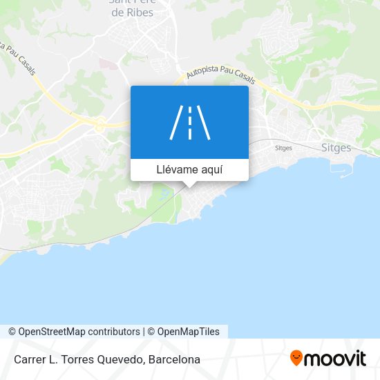 Mapa Carrer L. Torres Quevedo