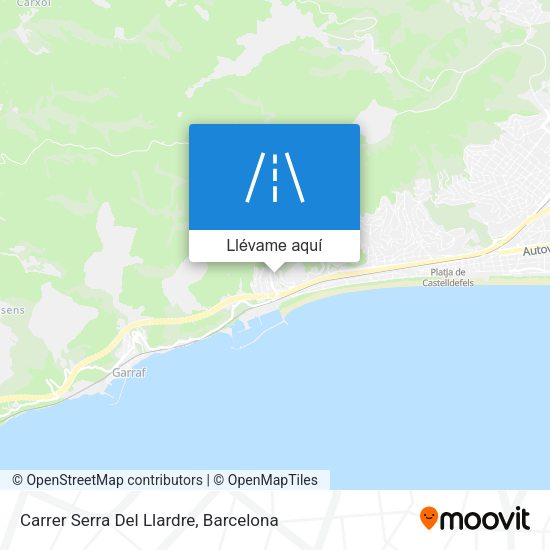 Mapa Carrer Serra Del Llardre