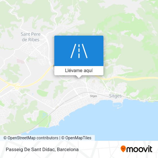 Mapa Passeig De Sant Dídac