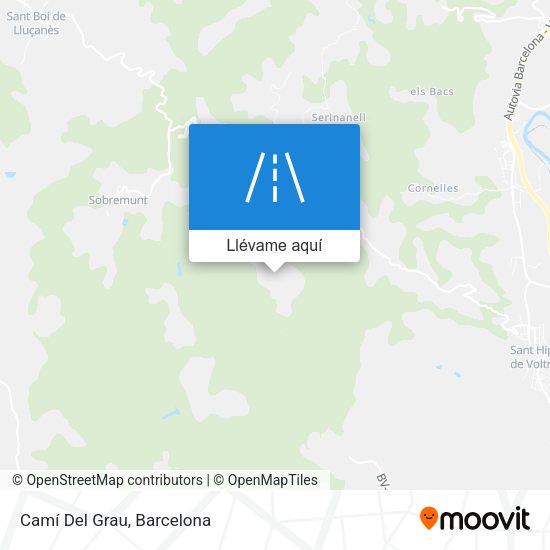 Mapa Camí Del Grau