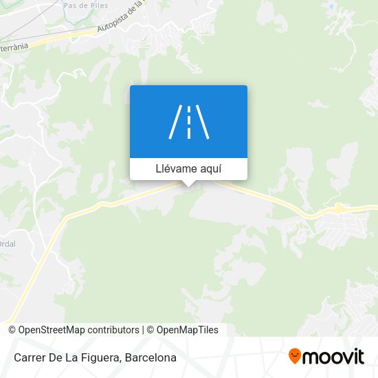 Mapa Carrer De La Figuera