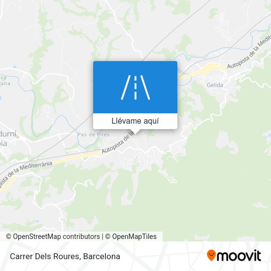 Mapa Carrer Dels Roures