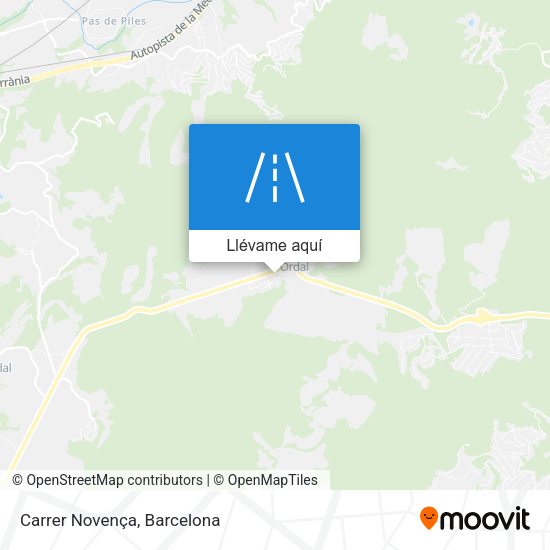 Mapa Carrer Novença