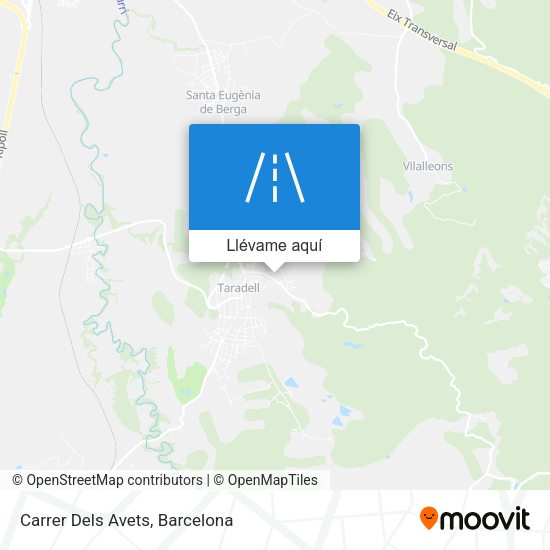 Mapa Carrer Dels Avets