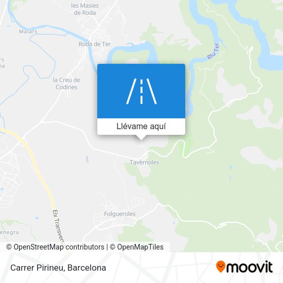 Mapa Carrer Pirineu