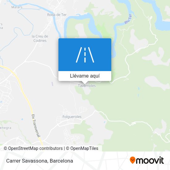 Mapa Carrer Savassona