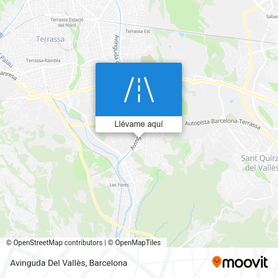 Mapa Avinguda Del Vallès