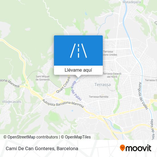 Mapa Camí De Can Gonteres