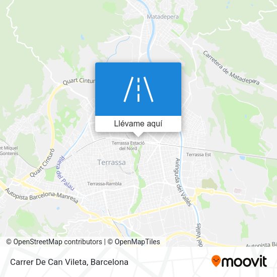 Mapa Carrer De Can Vileta