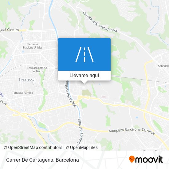 Mapa Carrer De Cartagena