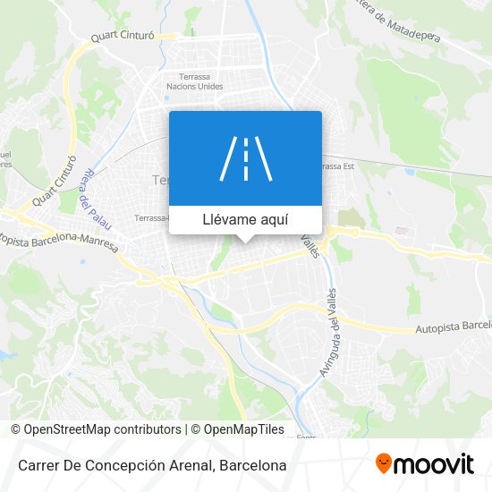 Mapa Carrer De Concepción Arenal